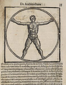 Vitruvius, Marcus Vitrubius Pollio (1st Century BC). 