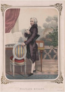 Wolfgang Amadeus Mozart by Artist Unknown