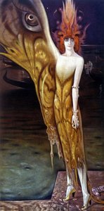 Portrait of the Marchesa (Marquise) Luisa Casati, by Arturo Martini in 1912