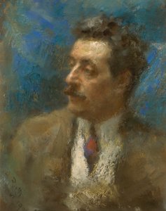Portrait of Giacomo Puccini