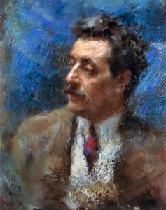 Portrait of Giacomo Puccini