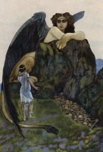 Oedipus and the sphinx