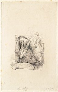 Marguerite in Church by Ary Scheffer
