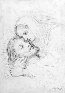 Mary with the Dead Christ by Ary Scheffer