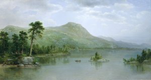 Black Mountain from the Harbor Islands, Lake George, New York