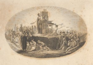 Certificate of Bible Society by Asher Brown Durand