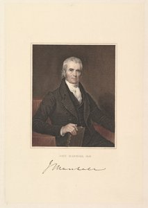 Chief Justice John Marshall, 1833 by Asher Brown Durand