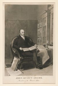 John Quincy Adams, President of the United States by Asher Brown Durand