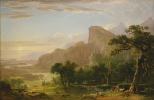 Landscape Scene from "Thanatopsis"