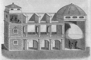 Acoustic cornet invented by Athanase Kircher (1601-1680) by Athanasius Kircher