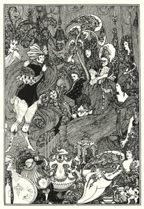 The Cave of Spleen (engraving) by Aubrey (after) Beardsley