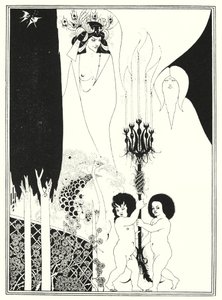 The Eyes of Herod (engraving) by Aubrey (after) Beardsley