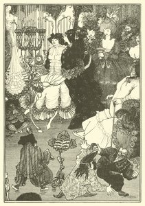 The Toilet of Helen by Aubrey (after) Beardsley