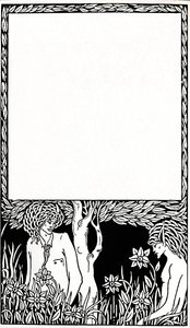 Design for Title-Page of Pagan Papers, 1893, 1914 by Aubrey Beardsley