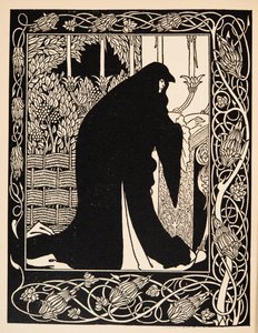How Queen Guenever Made Her a Nun by Aubrey Beardsley