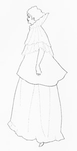 Madame Rejane, Illustration from 