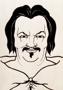 Portrait of Honore de Balzac by Aubrey Beardsley