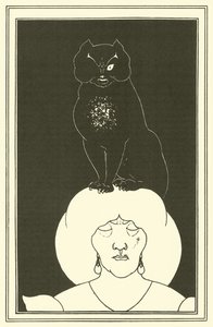 The Black Cat by Aubrey Beardsley