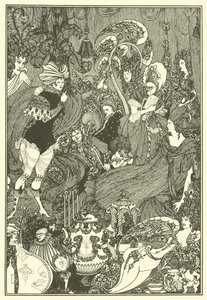 The Cave of Spleen by Aubrey Beardsley