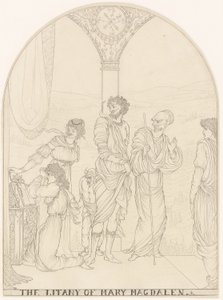 The Litany of Mary Magdalen by Aubrey Beardsley