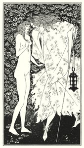 The Mysterious Rose Garden by Aubrey Beardsley