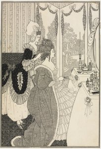 The Toilet, from The Rape of the Lock by Alexander Pope, c.1895-96 by Aubrey Beardsley