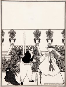 The Driving of Cupid from the Garden, Preparatory Drawing for the Cover Design of 