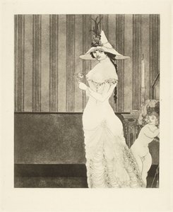 Woman by Aubrey Beardsley