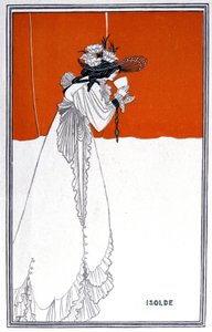Yseult drinking the Philtre, England, c.1900 by Aubrey Beardsley