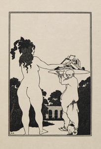 drawing from a Book of Fifty Drawings by Aubrey Beardsley
