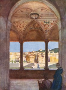 Rome: From the Loggia of S Angelo by Aubrey Waterfield
