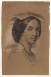 Italian Woman by August Allebe