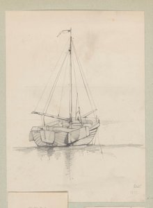 Sailing Ship by August Allebe