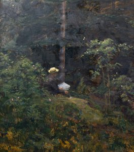 Forest Interior by August Eiebakke