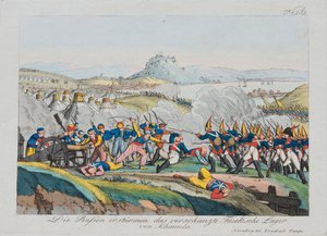 Taking of the Shumen Fortress in 1828 by August Friedrich Andreas Campe