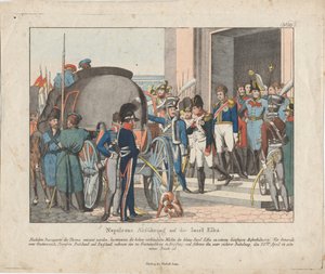 The Departure of Napoleon to the Island of Elba
