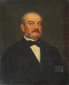 Minister Josef Lasser, Baron von Zollheim by August Georg Mayer