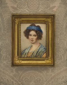 Portrait of the Wife of Ludwig von Borstell by August Grahl