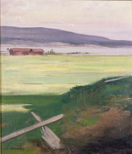 Landscape with a Stile, Norrland, Sweden