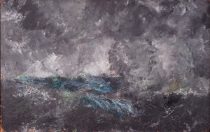 Storm in the Skerries. "The Flying Dutchman"