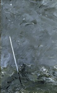Stormy Sea Buoy without Top Mark