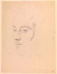 Portrait of Harro Harring by August Krafft