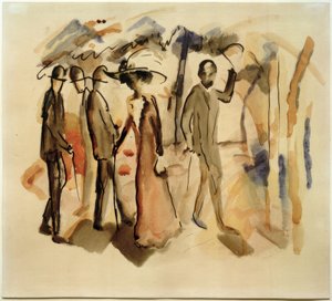 Encounter by August Macke