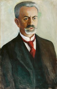 Portrait of Bernhard Koehler by August Macke