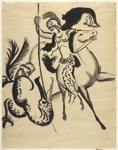 Saint George by August Macke