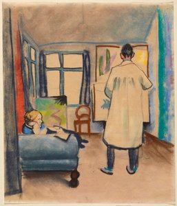 Franz and Maria Marc in August Macke