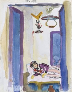 Woman on the Divan