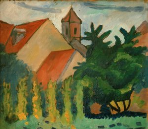 Church in Kandern by August Macke