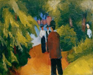 Park by the Water (Man in the Park)