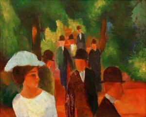 Promenade (with White Girl in Half Figure)